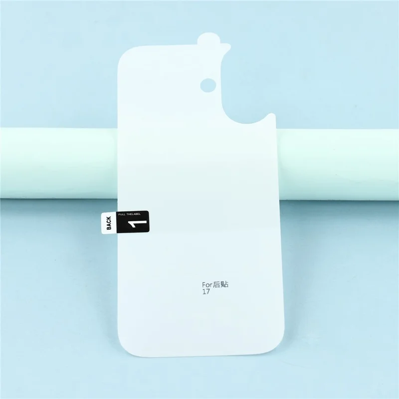 For iPhone 17 Back Screen Protector Hydrogel Clear TPU Phone Back Cover Film