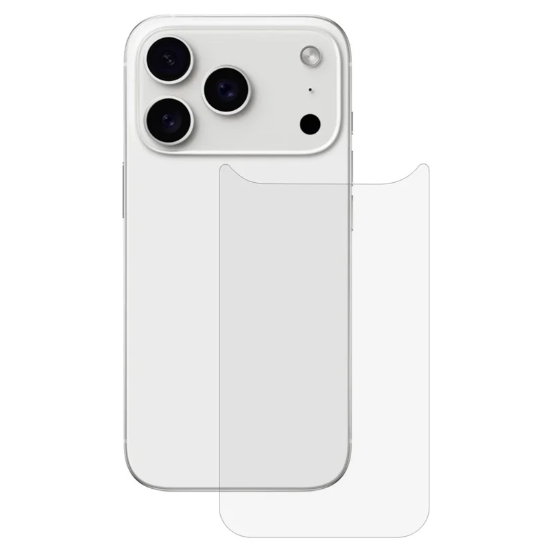 Für iPhone 17 Pro Rückseite Displayschutz Hydrogel Klar TPU Handy Rückseitenfolie