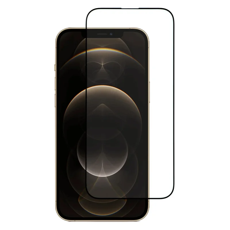 ITIETIE For iPhone 12 Pro Max Screen Protector 0.25mm High Aluminium-Silicon Glass Silk Printing Film