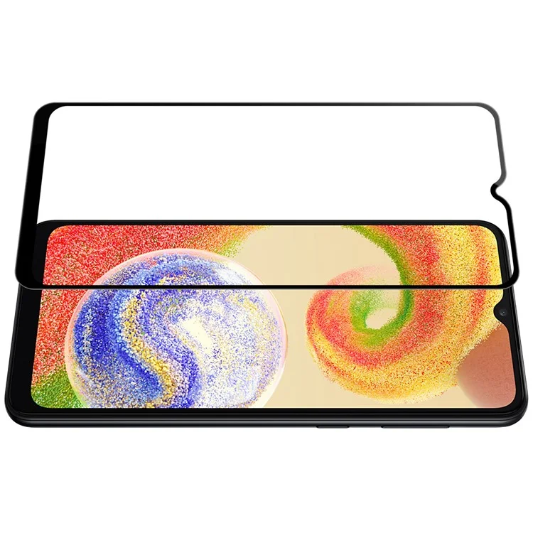 NILLKIN CP+PRO per Samsung Galaxy A04 4G (164,4 x 76,3 x 9,1 mm) / A04s 4G (164,7 x 76,7 x 9,1 mm) / A04e 4G AGC Pellicola Protettiva in Vetro Temperato Schermo Completo Anti-esplosione HD Trasparente