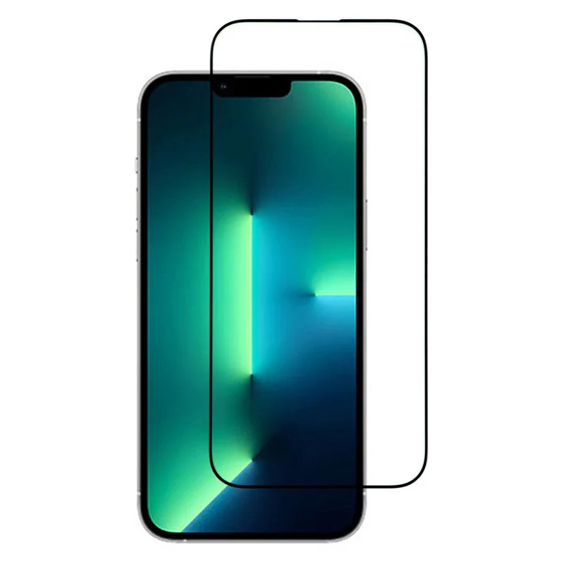 ITIETIE voor iPhone 14 Plus / 13 Pro Max Screenprotector 0,25 mm hoogwaardig aluminium-siliciumglas, zijdeprintfolie