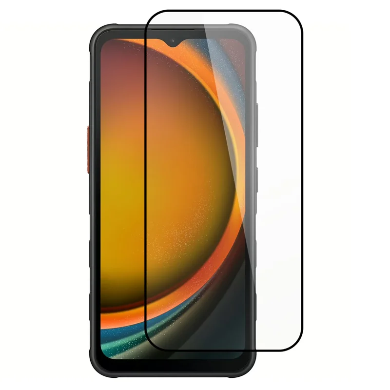 ITIETIE For Samsung Galaxy Xcover7 Screen Protector 0.25mm High Aluminium-Silicon Glass Silk Printing Film