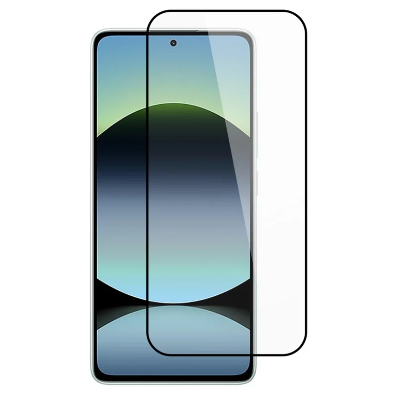 ITIETIE Screen Protector för Xiaomi Redmi Note 14 5G 0,25 mm högkvalitativ aluminium-siliciumglas Silk Printing Film