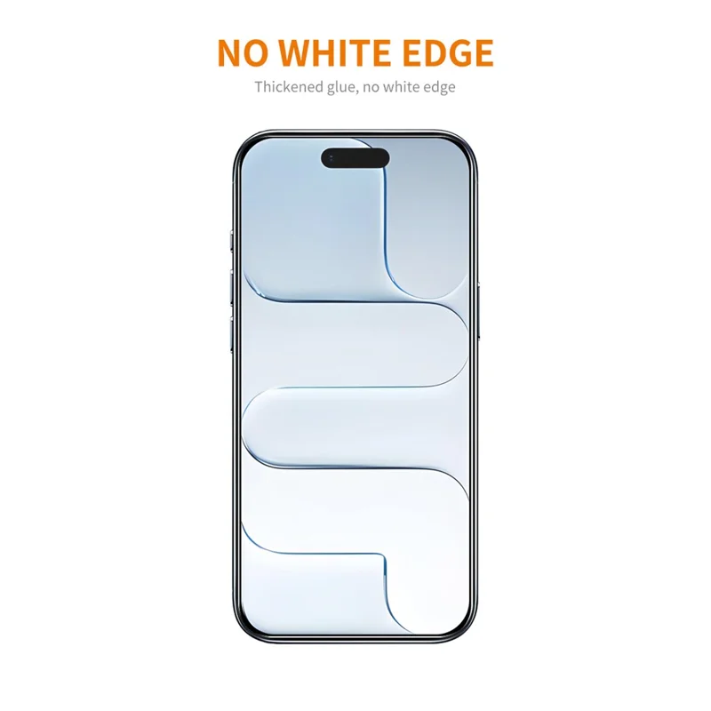 ENKAY HAT PRINCE 5Pcs For iPhone Air Screen Protector Thick Adhesive 9H Arc Edges High Aluminium-Silicon Glass Film