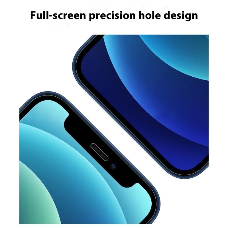 ITIETIE Для iPhone 12 Pro Max Защитная плёнка для экрана 0,25 мм Прозрачная плёнка из высококачественного алюминиево-кремниевого стекла