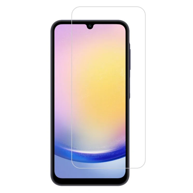 Protetor de Tela ITIETIE para Samsung Galaxy A25 5G (Global) (161,0mm) / A15 4G / 5G, Película de Vidro Alumínio-Silício Transparente de 0,25mm