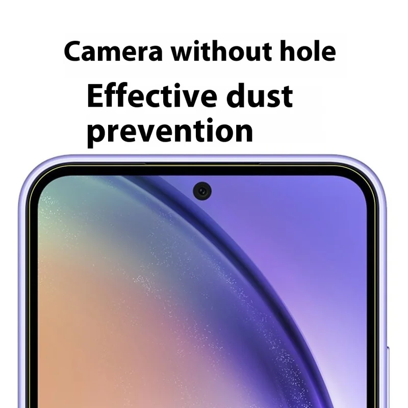 ITIETIE Para Samsung Galaxy A54 5G / S23 FE Protector de Pantalla 0,25 mm Vidrio Claro de Alta Aleación de Aluminio-Silicio