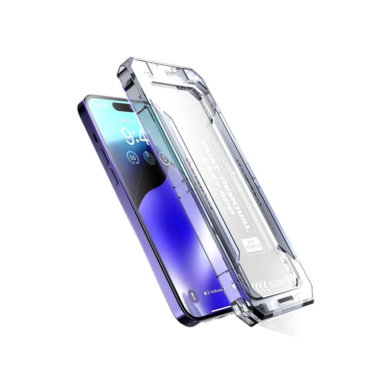 For iPhone 17 Pro Max Screen Protector Silk Printing Tempered Glass Film Dust-Free Protector