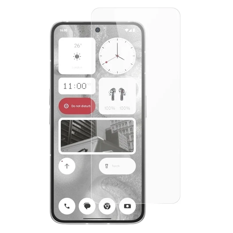 ITIETIE Película Protetora de Tela para Nothing Phone (2) - Vidro de Alumínio-Silício Transparente de 0,25mm