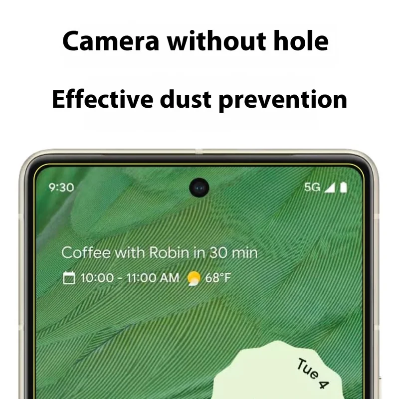 ITIETIE Para Google Pixel 8 Pro Protetor de Tela de Vidro de Alumínio-Silício de 0,25 mm Película Transparente