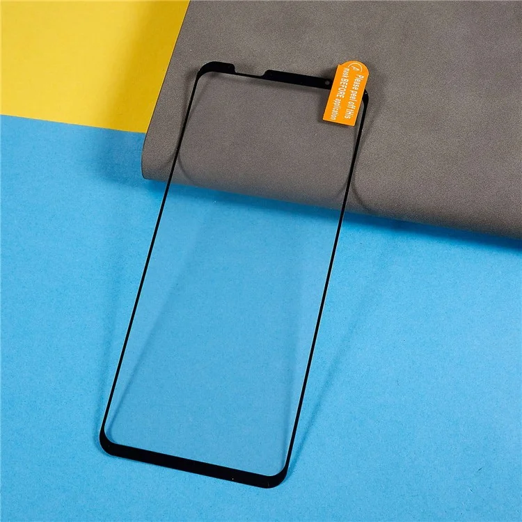 Per Asus ROG Phone 6D 5G / 6D Ultimate 5G Full Glue Full Screen Silk Printing Anti-Scratch Screen Protector Tempered Glass Protective Film