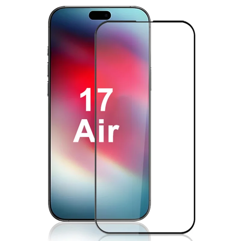 MOCOLO For iPhone 17 Air Screen Protector 3D Curved Tempered Glass HD Clear Full Glue Film