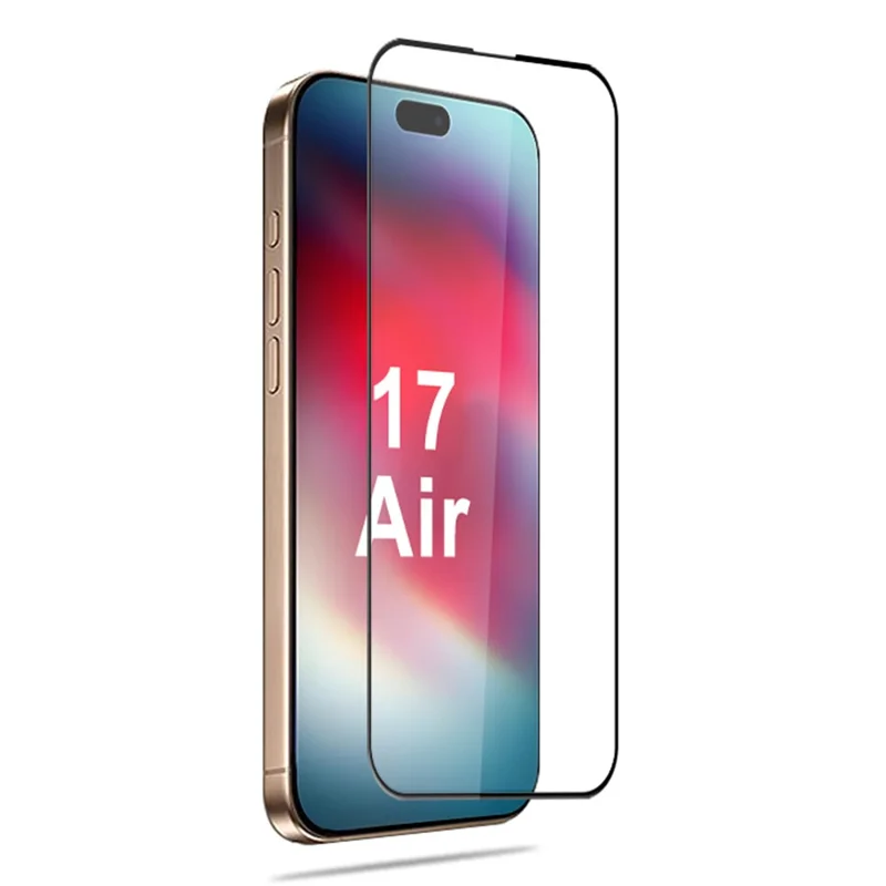 MOCOLO For iPhone 17 Air Screen Protector 3D Curved Tempered Glass HD Clear Full Glue Film