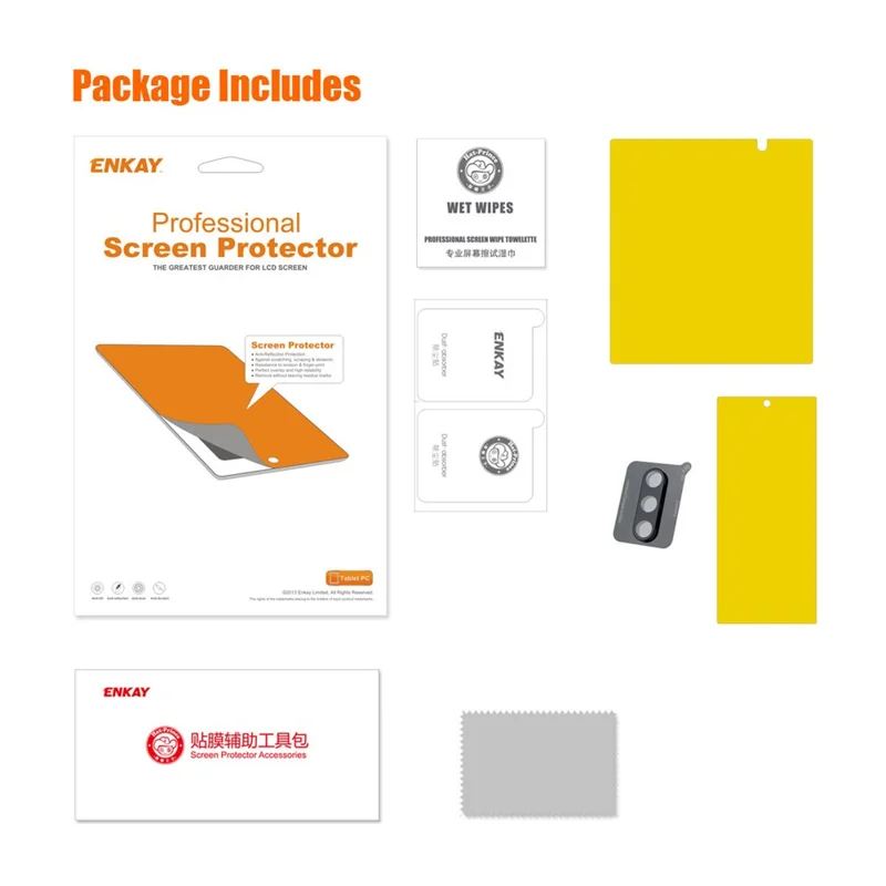 ENKAY HAT PRINCE Screen Protector for Samsung Galaxy Z Fold7 5G Full-Coverage TPU Films with Front / Back / Lens Guard