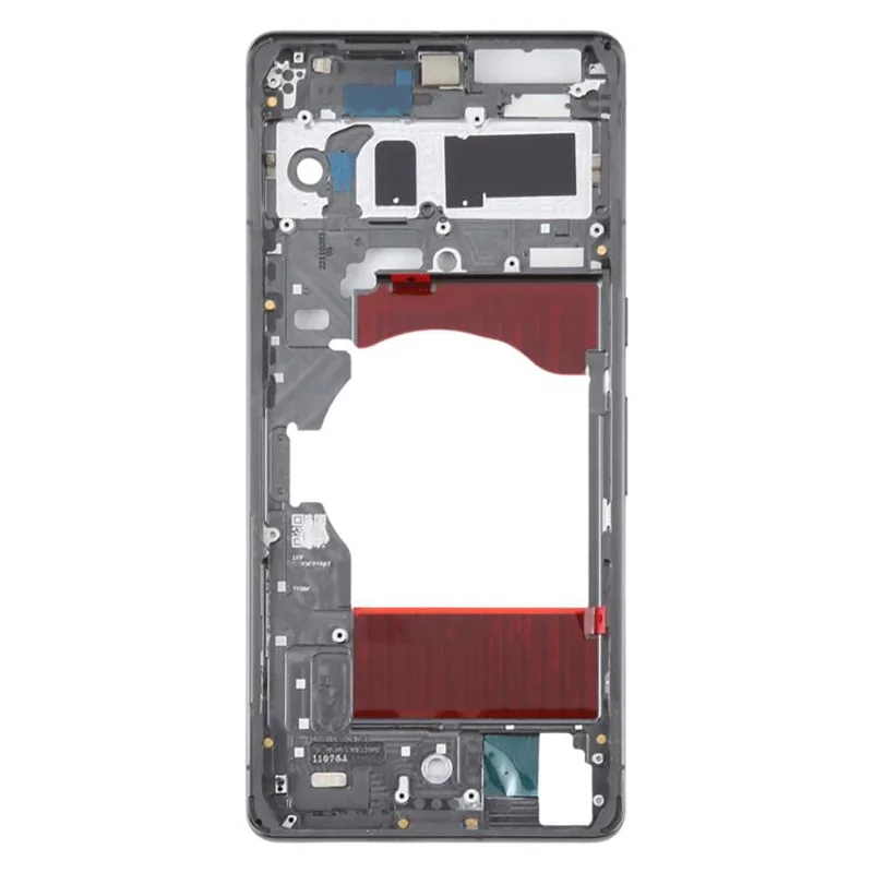 Для Google Pixel 7 Pro 5G OEM Средняя рамка корпуса (Без логотипа) - Черный