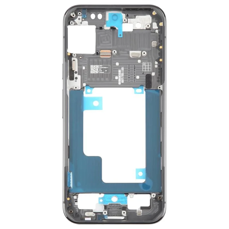 For Google Pixel 9 Pro XL OEM Middle Plate Frame Replacement (Without Logo) - Black