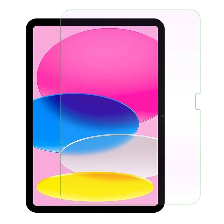 For iPad (2025) / 10.9 (2022) Anti Purple Light Protective Film 0.3mm Full Coverage Tempered Glass Screen Protector