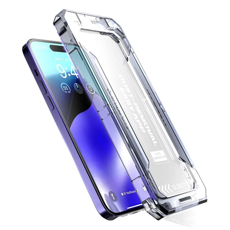 Bulk Purchasing For iPhone 16 Pro Max Screen Protector Silk Printing Tempered Glass Film Dust-Free Protector