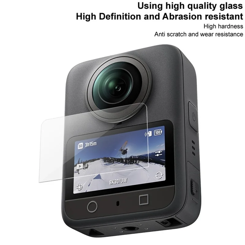 IMAK Serie H per DJI Osmo 360 Protettore dello schermo in vetro temperato per drone