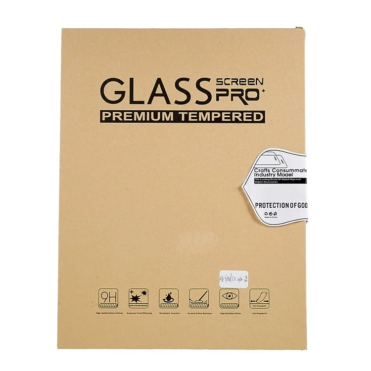 Pour Ipad 10.9 (2022) 0,25 mm Bord D'arc 9h Transparence Élevée Film de Protecteur en Verre Trempé en Verre Trempé