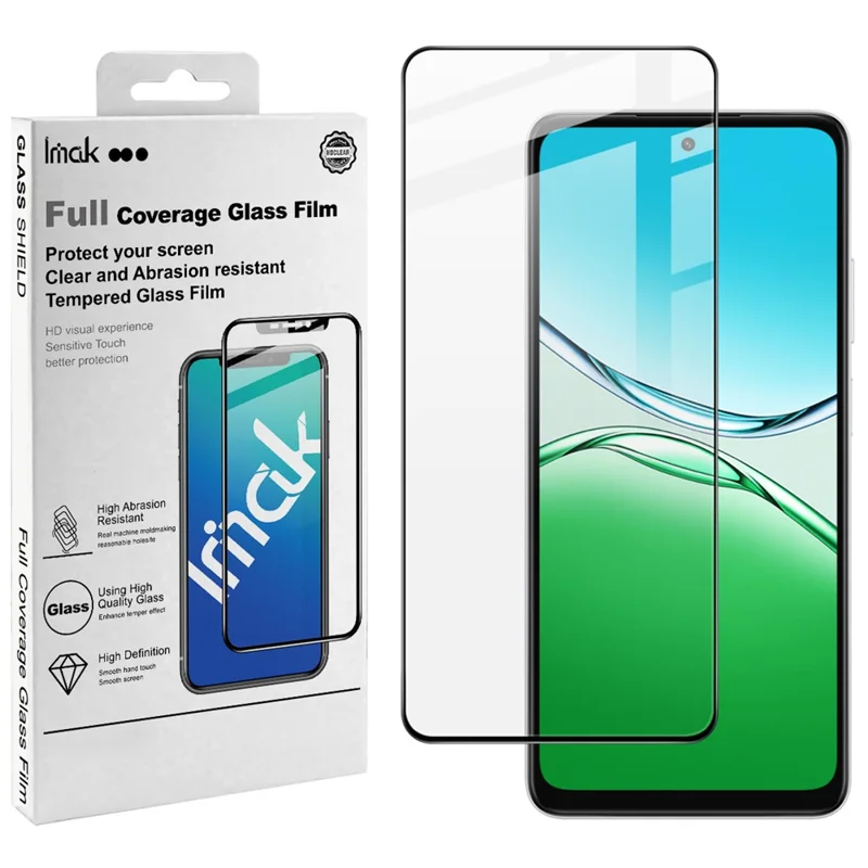 IMAK Pro+ Series For Oppo A5 4G / 5G Tempered Glass Full Screen Protector Sensitive Touch Film