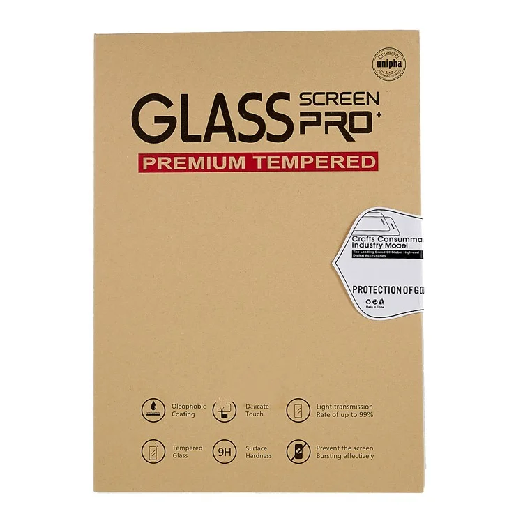 For iPad 10.9 (2022) Anti Purple Light 0.25mm Arc Edge 9H Hardness Full Screen Tempered Glass Screen Protector Film