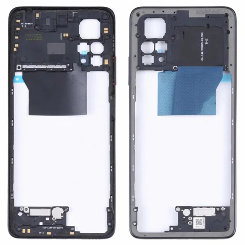 Para Xiaomi Redmi Note 11 Pro 5G (Qualcomm) Placa Intermedia OEM para Chasis (Sin Logotipo) - Negro