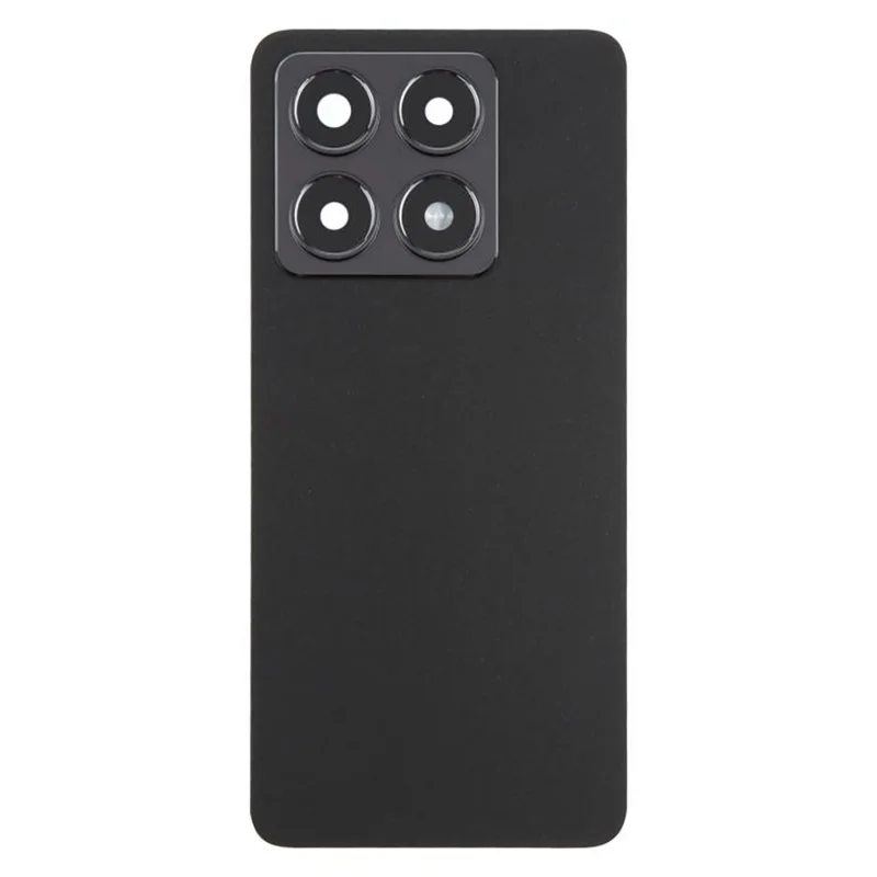 For Xiaomi 14T OEM Battery Housing Back Cover with Camera Ring Lens Cover Replacement - Black
