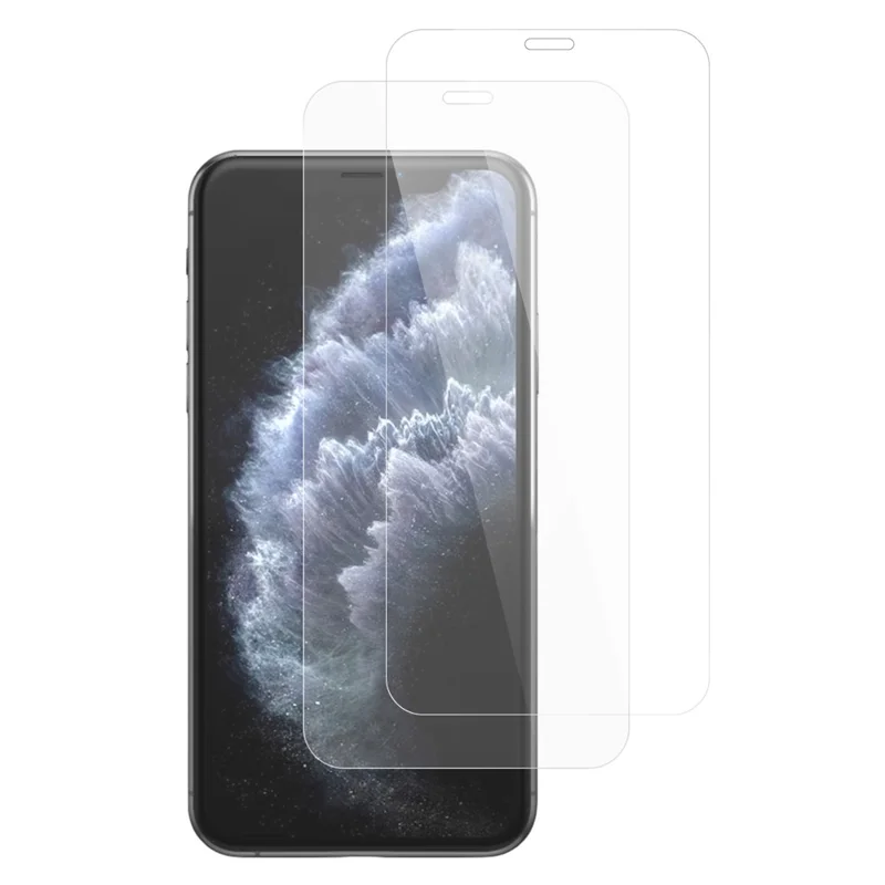 ITIETIE 2Pcs For iPhone 11 Pro Max Screen Protector 0.25mm High Aluminium-Silicon Glass Clear Film