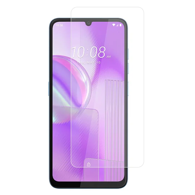 For HTC Wildfire E4 Plus 4G Screen Protector 0.3mm Arc Edge Ultra Clear Tempered Glass Film
