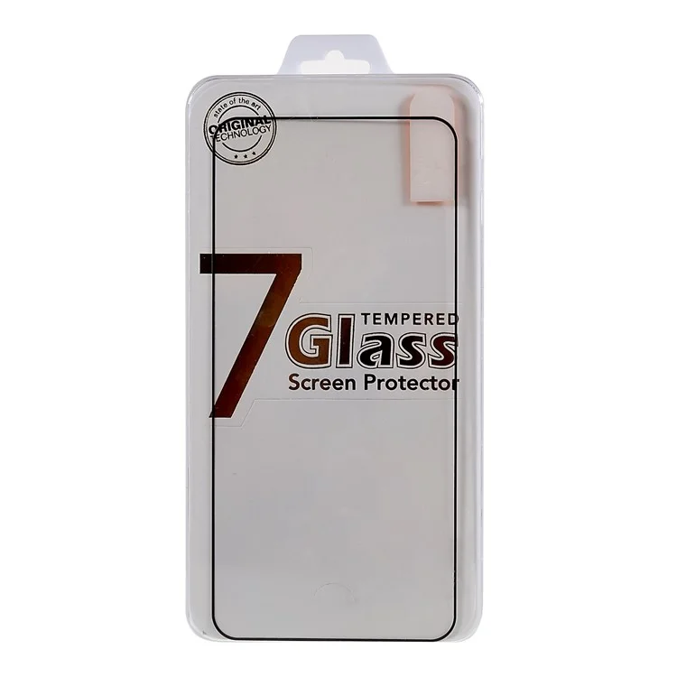 For Samsung Galaxy S22 5G / S23 Silk Printing 0.16mm Ultra Thin High Transparency Tempered Glass Film Full Glue Full Coverage Screen Protector (Fingerprint Unlock)