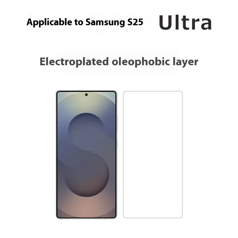 ITIETIE 2 шт. Защитная пленка для Samsung Galaxy S25 Ultra, толщиной 0,25 мм из высококачественного алюмосиликатного стекла, прозрачная