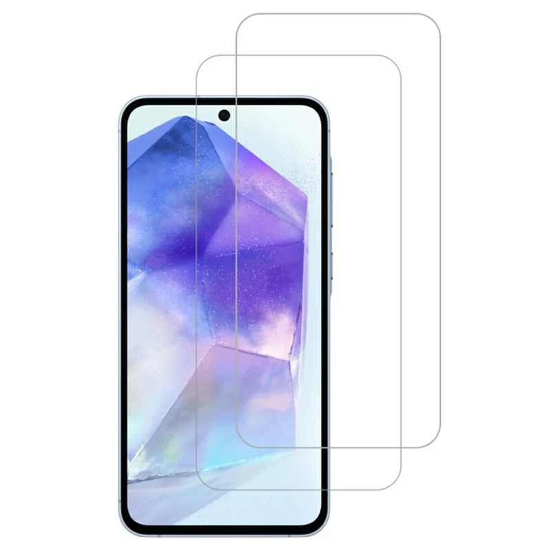 ITIETIE 2Pcs For Samsung Galaxy A35 5G Screen Protector 0.25mm High Aluminium-Silicon Glass Clear Film
