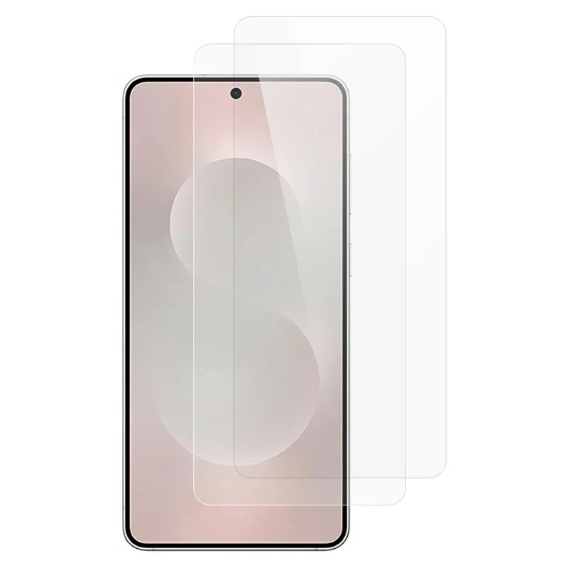 ITIETIE 2 Pièces Protection d'écran en Verre Aluminium-Silicium Ultrafin 0,25 mm pour Samsung Galaxy S25 Edge Film Transparent