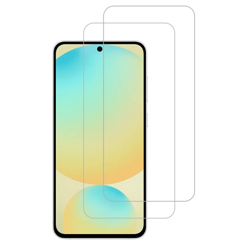 ITIETIE 2Pcs For Samsung Galaxy S24 FE Screen Protector 0.25mm High Aluminium-Silicon Glass Clear Film