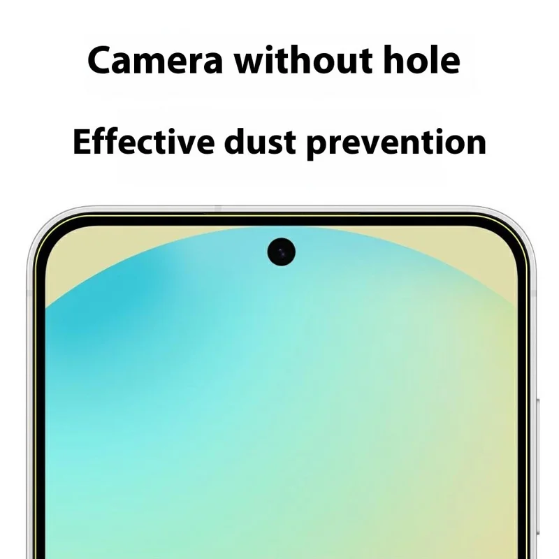 ITIETIE 2Pcs For Samsung Galaxy S24 FE Screen Protector 0.25mm High Aluminium-Silicon Glass Clear Film