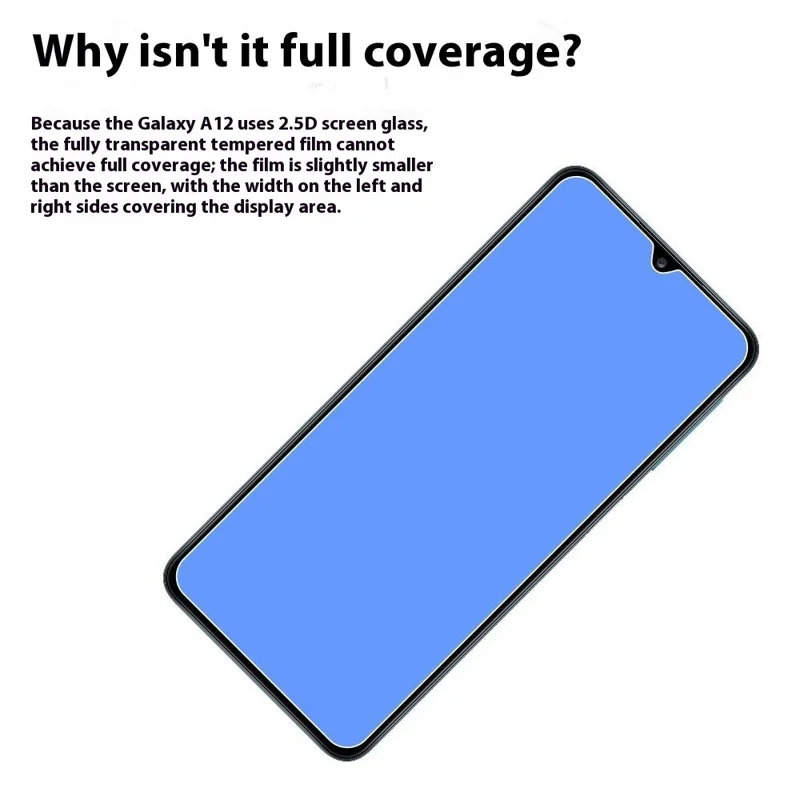 ITIETIE 2Pcs For Samsung Galaxy A06 4G / 5G Screen Protector 0.25mm High Aluminium-Silicon Glass Clear Film