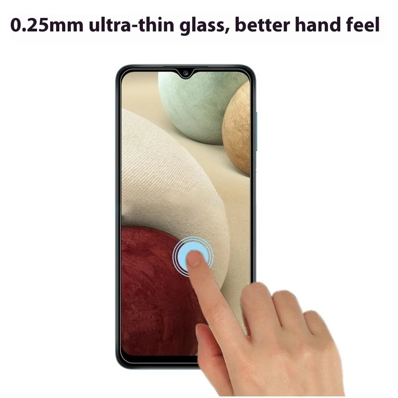 ITIETIE 2Pcs For Samsung Galaxy A05s 4G Screen Protector 0.25mm High Aluminium-Silicon Glass Clear Film