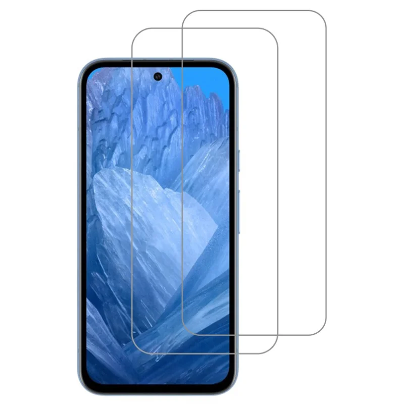 ITIETIE 2Pcs For Google Pixel 8a Screen Protector 0.25mm High Aluminium-Silicon Glass Clear Film