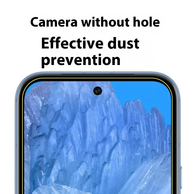 ITIETIE 2Pcs For Google Pixel 8a Screen Protector 0.25mm High Aluminium-Silicon Glass Clear Film