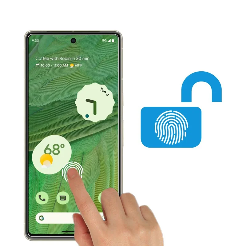 ITIETIE 2 Stück Displayschutz für Google Pixel 8 Pro 0,25mm Hochfestes Aluminium-Silikon Glas Schutzfolie Klar
