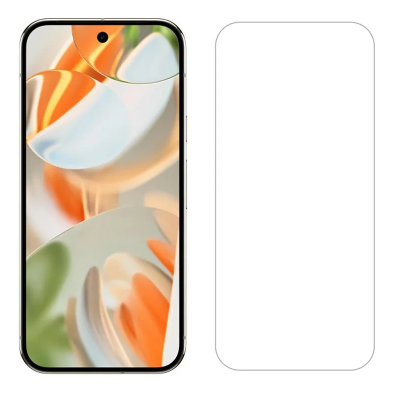 ITIETIE 2 Unidades Protector de Pantalla de Cristal de Aluminio-Silicio de 0,25 mm Ultra Transparente para Google Pixel 9 Pro XL