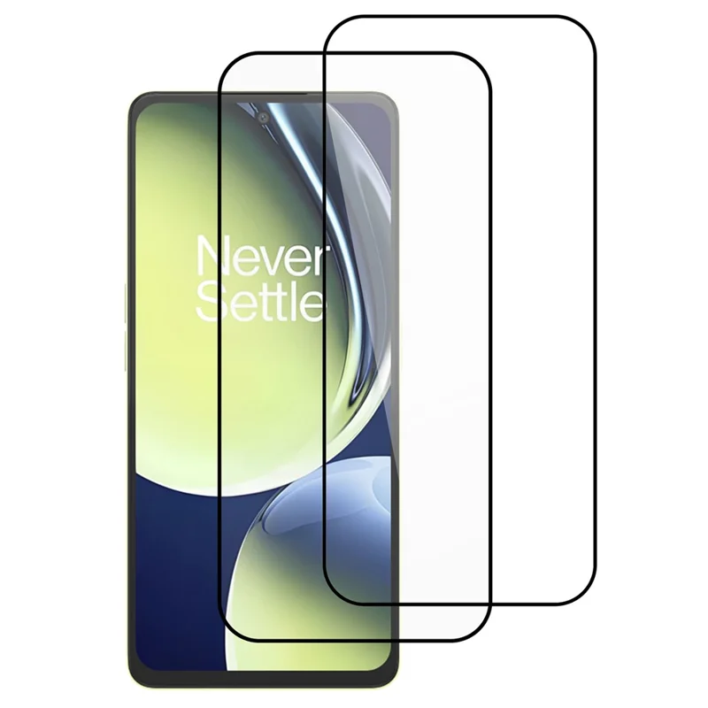ITIETIE For OnePlus Nord CE 3 Lite 5G 2PCS Tempered Glass 2.5mm High Aluminum Screen Protector Silk Printing Film