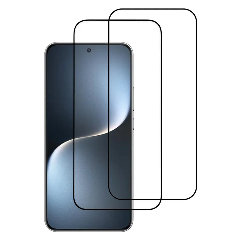 ITIETIE For Honor Magic7 5G  /  GT Pro 2PCS Tempered Glass 2.5mm High Aluminum Screen Protector Silk Printing Film
