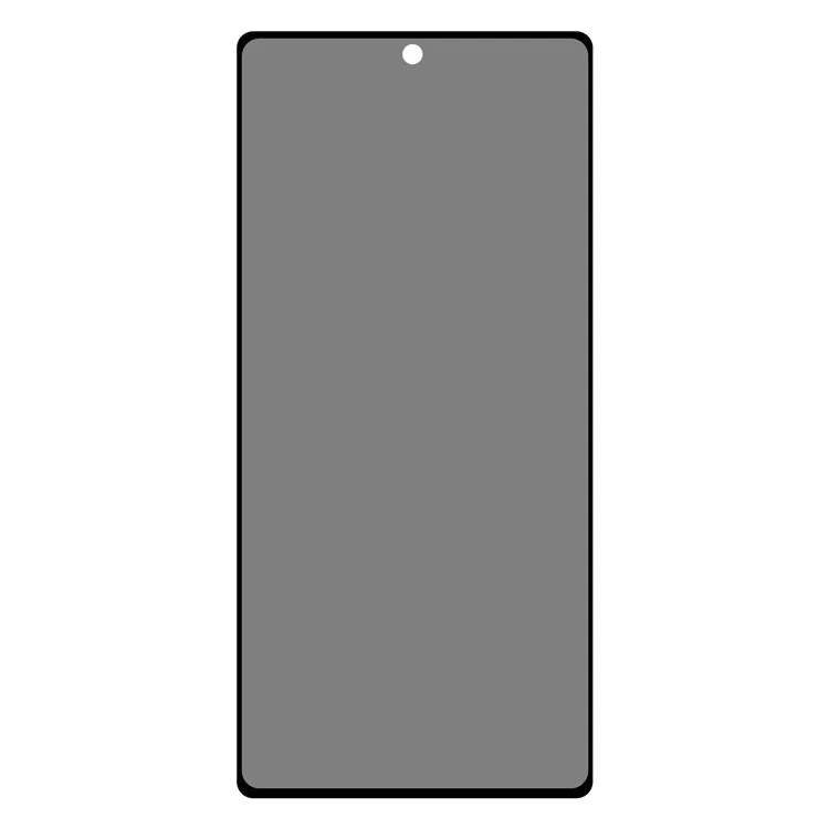 Para Google Pixel 7 Pro 5G Anti-spy Película Protectora, Pegamento Lateral Seda Impresión Vidrio Templado Tamaño Completo Pantalla Curva Protector