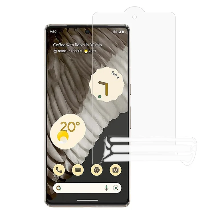 For Google Pixel 7 Pro 5G HD Clear Anti-scratch Full Screen Protector Sensitive Touch PET Hydrogel Film