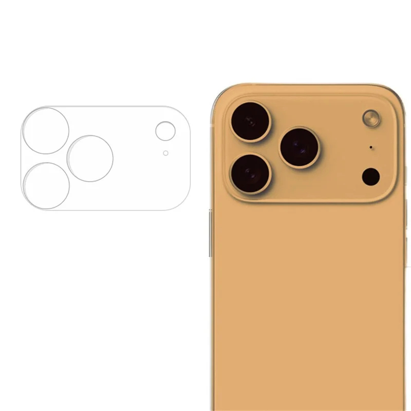 Per iPhone 17 Pro Protezione Lente Fotocamera Base Cristallo Trasparente Vetro Temperato Antiesplosione Copertura Base Lente
