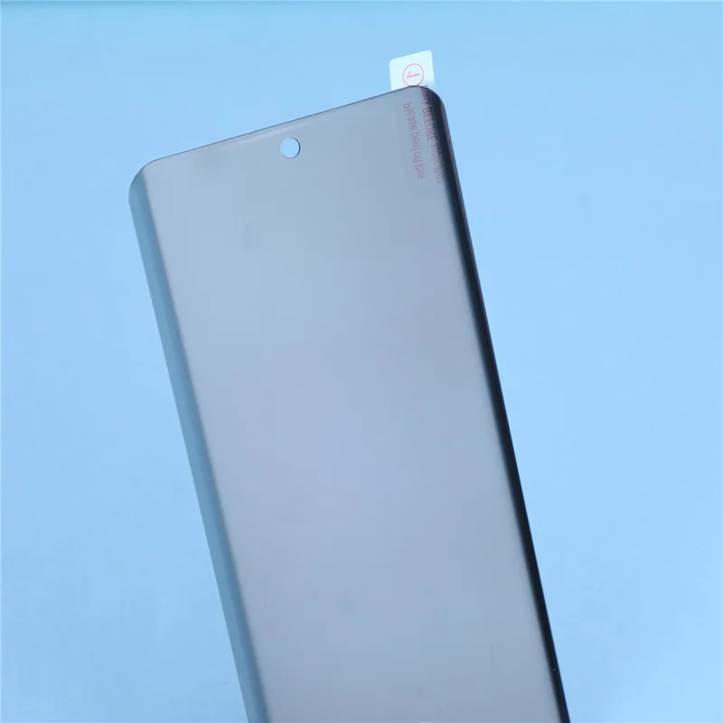 Para Realme 15 Pro 5G / 15 5G Protetor de Tela de Privacidade UV 180 Graus Anti-Espião em Vidro Temperado para Desbloqueio por Impressão Digital