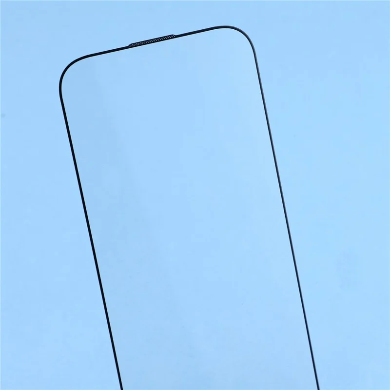For iPhone 17 Pro Screen Protector Silk Printing AF + AR Full Adhesive Tempered Glass Film with Dust Mesh