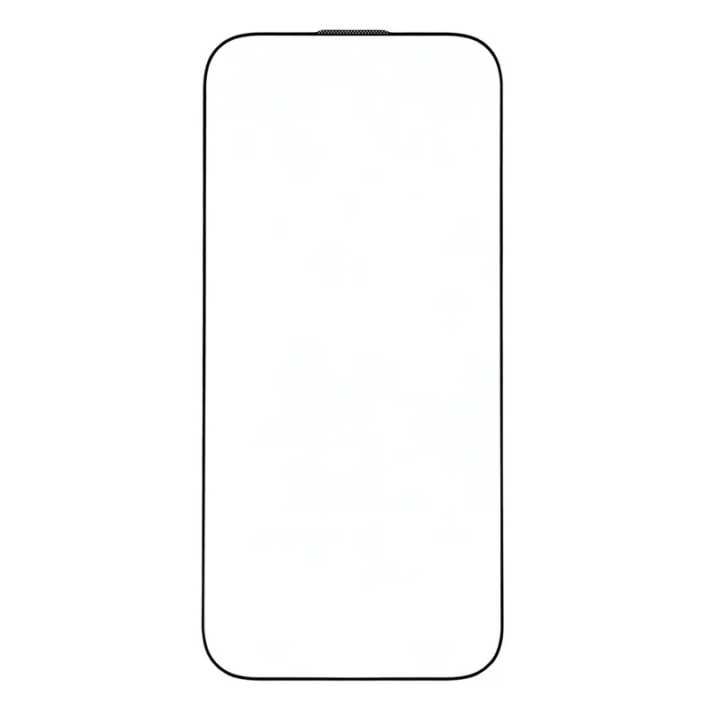For iPhone 17 Screen Protector Silk Printing AF + AR Full Adhesive Tempered Glass Film with Dust Mesh